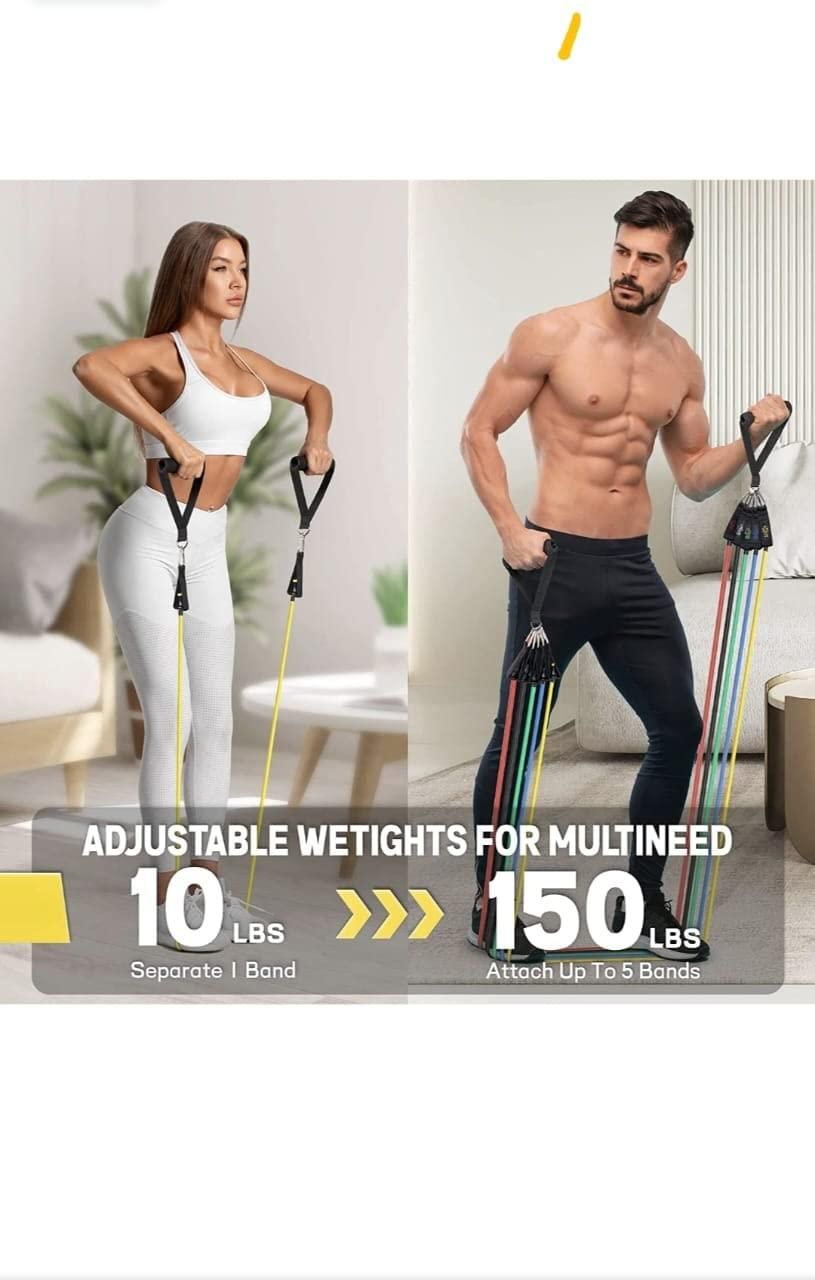 Resistance Band Set for Heavy Workout